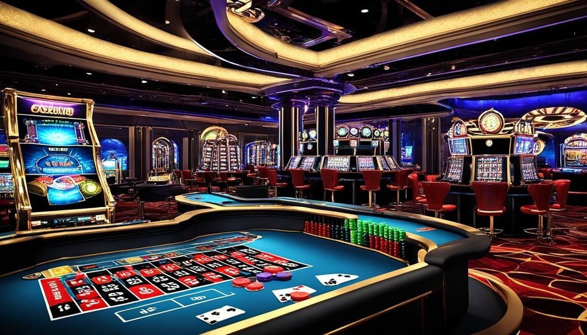 Dashboard raya 22 dengan akses mudah ke semua kategori permainan Antarmuka dashboard raya 22 menampilkan permainan slot dan pasar sportsbook
